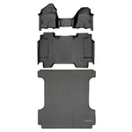 SmartCoverage™ Custom Fit Floor Liners For 2019 - 2024 Ram 1500 Crew Cab Vinyl Floor with 1st Row Bench Seat