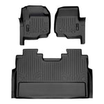 SMARTLINER Custom Fit Floor Liners For 2017-2025 Super Duty Crew Cab with Vinyl Flooring
