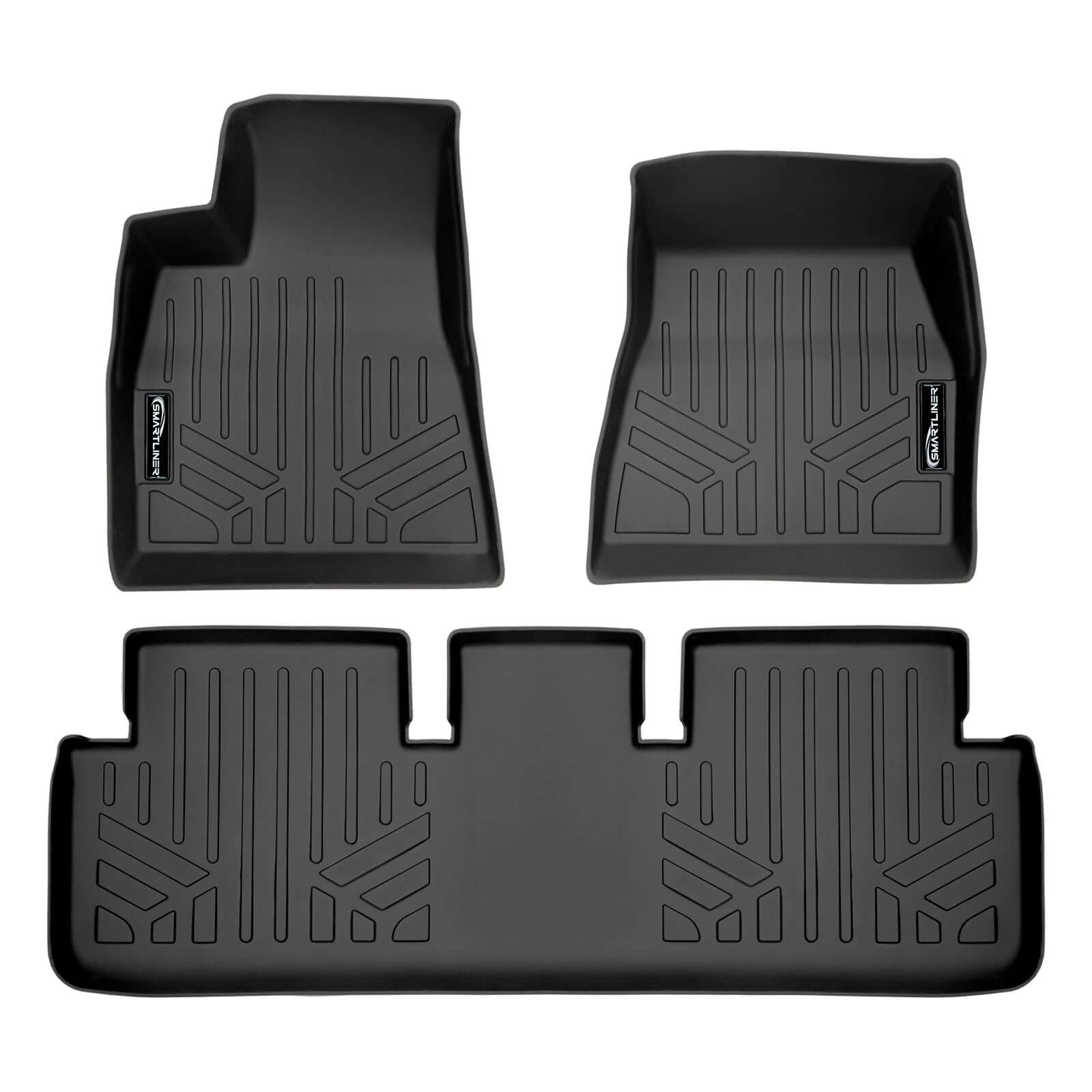 SMARTLINER Custom Fit Floor Liners For for 2017-2023 Tesla Model 3