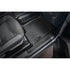SmartCoverage™ Custom Fit Floor Liners For 2019-2024 Chevrolet Silverado 1500 Crew Cab with Vinyl Flooring and 1st Row Bucket Seats and 2nd Row Underseat Storage