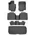 SMARTLINER Custom Fit Floor Liners For 2020-2024 Mercedes-Benz GLS-Class 7 Passenger With 2nd Row Bench Seat