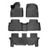 SMARTLINER Custom Fit Floor Liners For 2020-2025 Hyundai Palisade with 2nd Row Bucket Seats No Center Console and No In Between Coverage