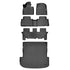 SMARTLINER Custom Fit Floor Liners For 2020-2025 Hyundai Palisade with 2nd Row Bucket Seats No Center Console and No In Between Coverage