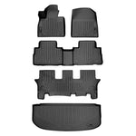 SMARTLINER Custom Fit Floor Liners For 2020-2025 Hyundai Palisade with 2nd Row Bucket Seats With Center Console