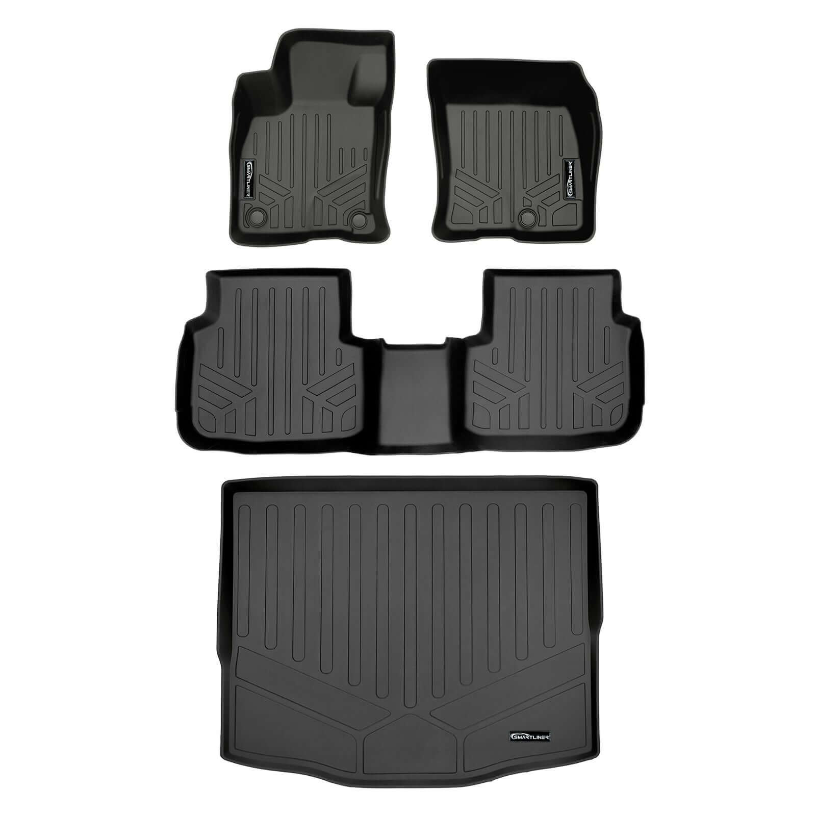 SMARTLINER Custom Fit Floor Liners For 2020-2025 Ford Escape Non-Hybrid