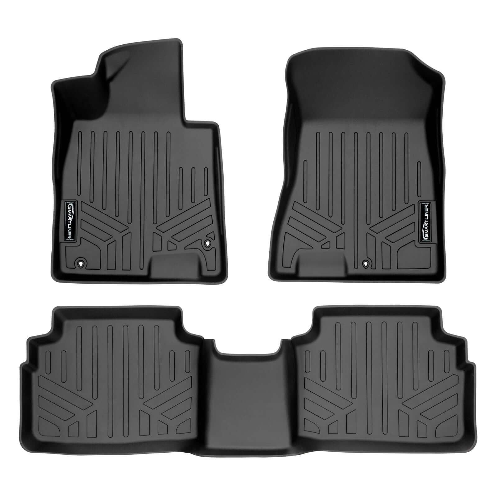 SMARTLINER Custom Fit Floor Liners For 2021-2024 Kia K5 FWD Models