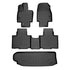 SMARTLINER Custom Fit Floor Liners For 2020-2025 Toyota Highlander Hybrid (without subwoofer)