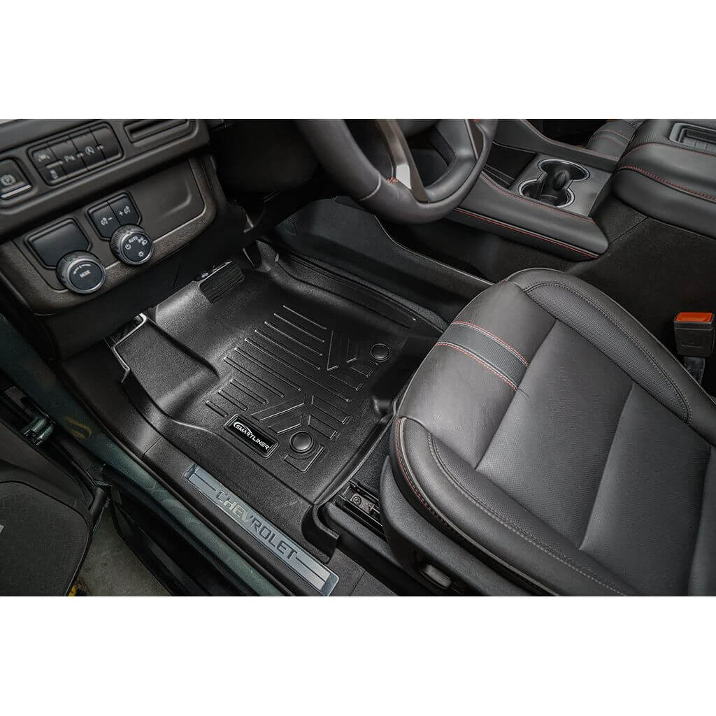 SMARTLINER Custom Fit Floor Liners For 2021-2025 Cadillac Escalade ESV with 2nd Row Bucket Seats