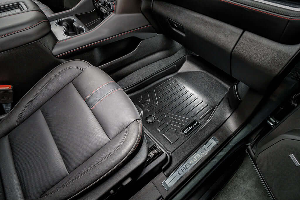 SMARTLINER Custom Fit Floor Liners For 2021-2025 Chevrolet Tahoe/ GMC Yukon with 2nd Row Bucket Seats