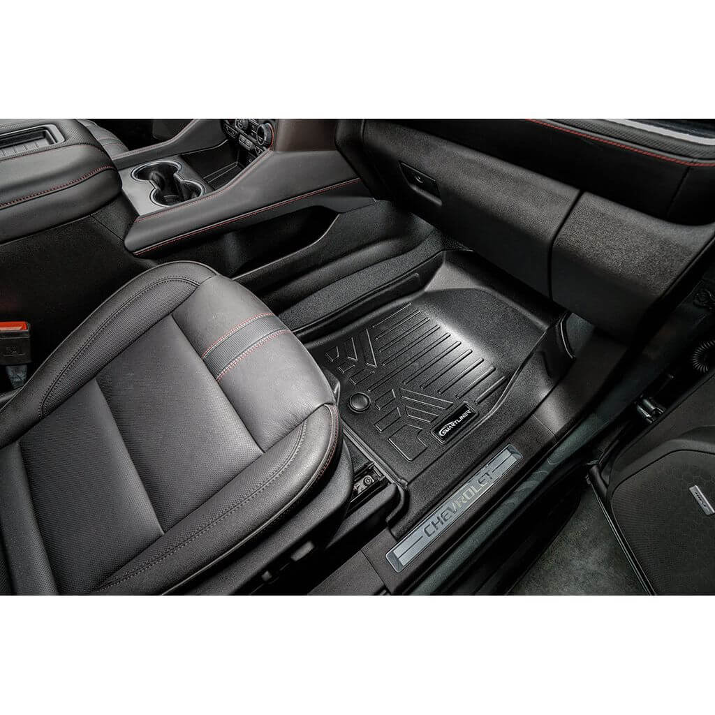SMARTLINER Custom Fit Floor Liners For 2021-2025 Chevrolet Suburban with 2nd Row Bench Seat
