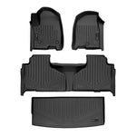 SMARTLINER Custom Fit Floor Liners For 2021-2025 Cadillac Escalade with 2nd Row Bench Seat
