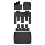SMARTLINER Custom Fit Floor Liners For 2022-2025 Kia Carnival (7 Passenger Models With 2nd Row VIP Seats)