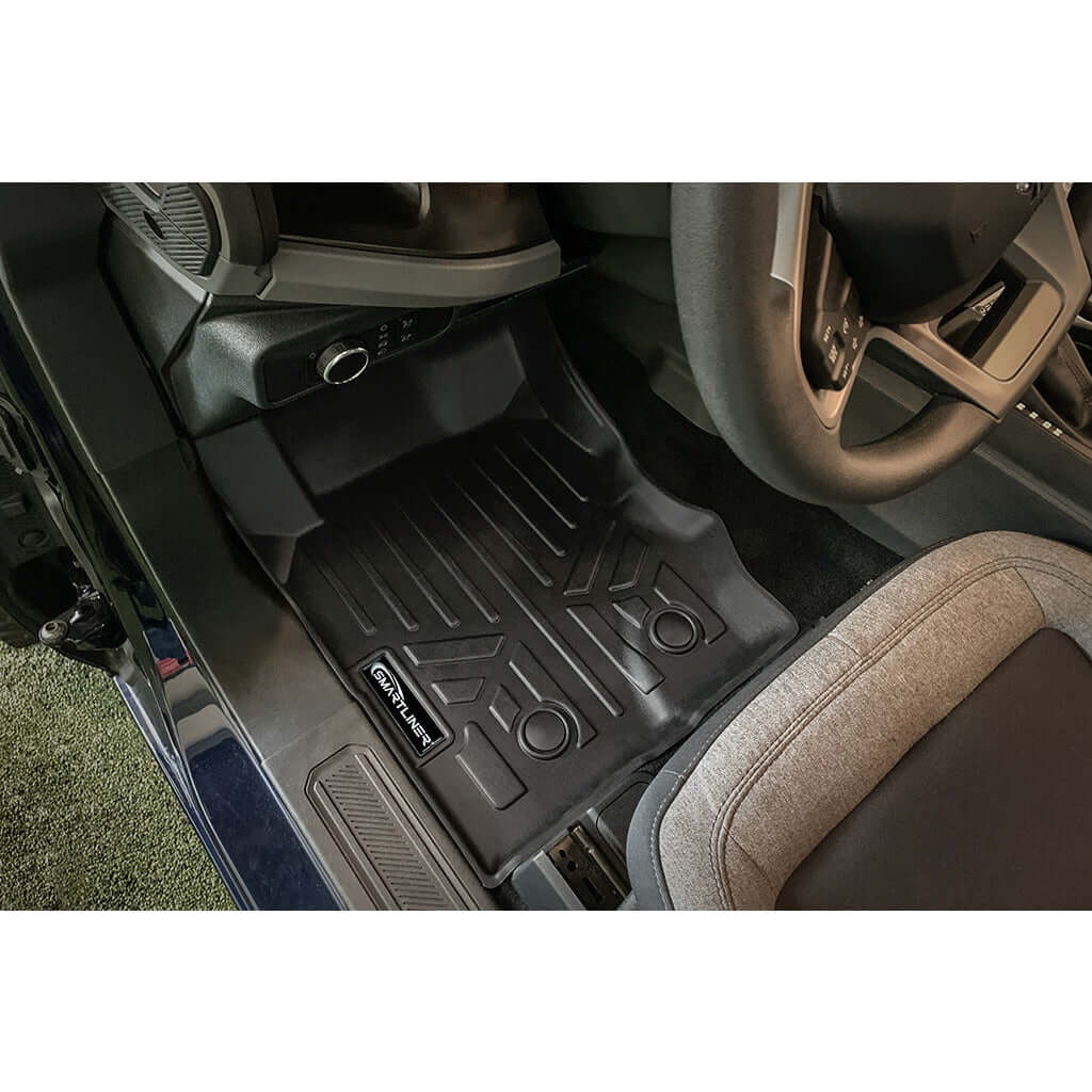 SMARTLINER Custom Fit Floor Liners For 2021-2025 Ford Bronco (2-Door)