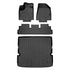 SMARTLINER Custom Fit Floor Liners For 2022-2025 Nissan Pathfinder (8 Passenger)
