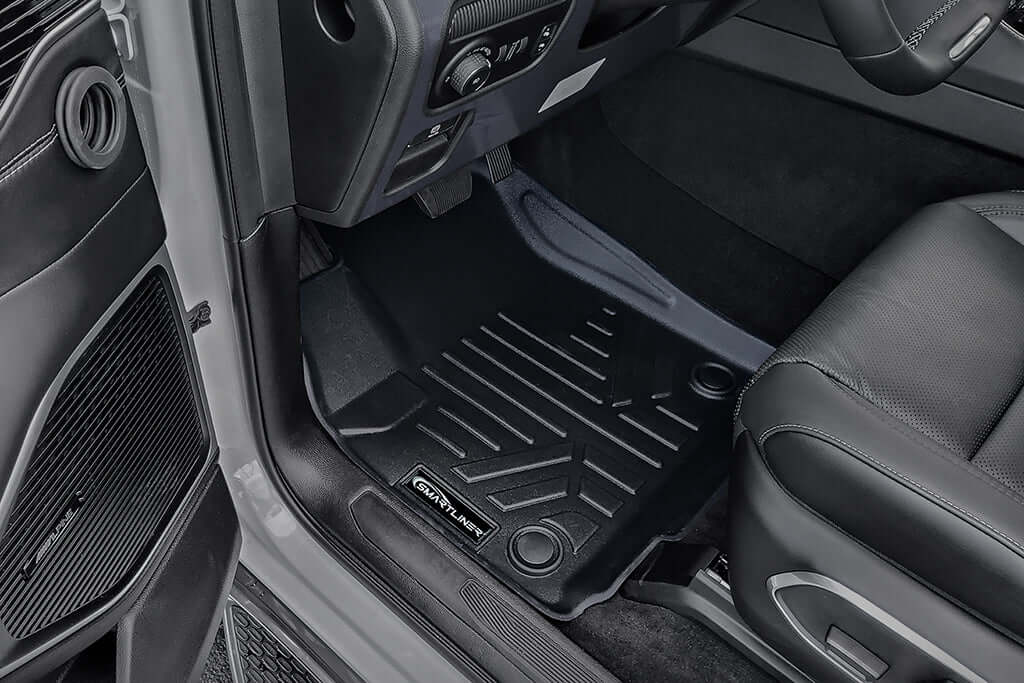 SMARTLINER Custom Fit Floor Liners For 2023-2025 Jeep Wagoneer L (8 Passenger Model)