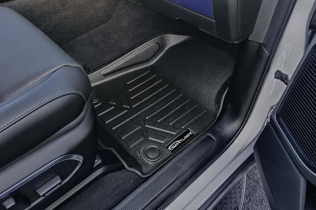 SMARTLINER Custom Fit Floor Liners For 2023-2025 Jeep Wagoneer L (8 Passenger Model)