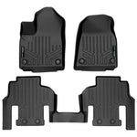 SMARTLINER Custom Fit Floor Liners For 2022-2025 Jeep Wagoneer (7 Passenger Model)