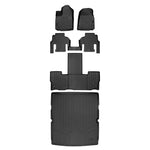SMARTLINER Custom Fit Floor Liners For 2022-2025 Jeep Wagoneer (7 Passenger Model)