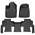 SMARTLINER Custom Fit Floor Liners For 2023-2025 Jeep Wagoneer L (8 Passenger Model)
