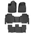 SMARTLINER Custom Fit Floor Liners For 2022-2025 Jeep Grand Wagoneer (8 Passenger Model)