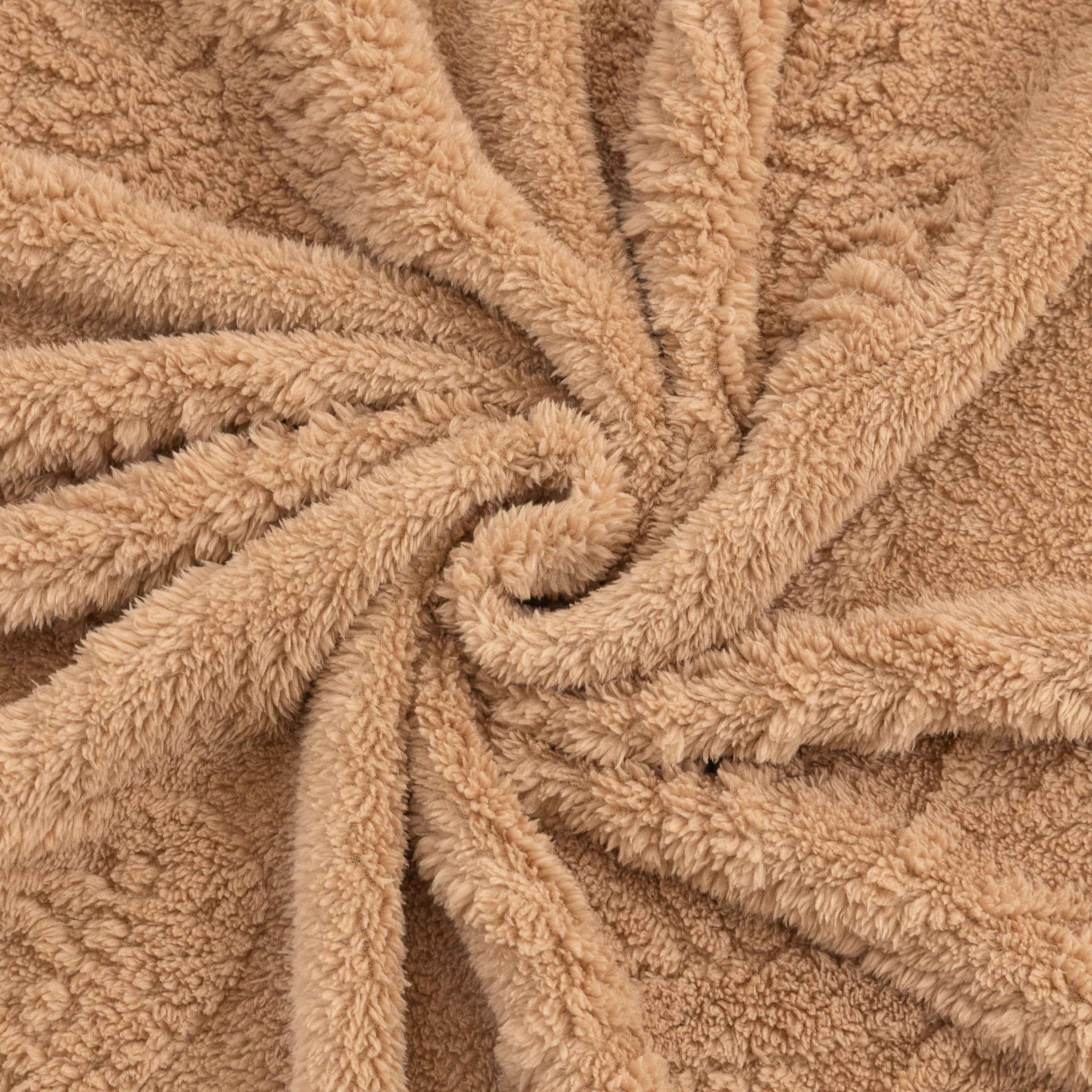 Luxury 3D Butterfly Jacquard Sofa Throw Blanket, Ultra-Soft Plush Fleece Couch Cover