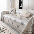 Cooling Four-Leaf Clover Hope Faith Love Luck Summer Comfy Ice Silk Furniture Throw Covers for Sofas