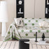 Cooling Four-Leaf Clover Hope Faith Love Luck Summer Comfy Ice Silk Furniture Throw Covers for Sofas