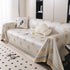 Cooling Four-Leaf Clover Hope Faith Love Luck Summer Comfy Ice Silk Furniture Throw Covers for Sofas