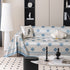 Cooling Four-Leaf Clover Hope Faith Love Luck Summer Comfy Ice Silk Furniture Throw Covers for Sofas