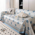 Cooling Four-Leaf Clover Hope Faith Love Luck Summer Comfy Ice Silk Furniture Throw Covers for Sofas