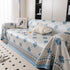 Cooling Four-Leaf Clover Hope Faith Love Luck Summer Comfy Ice Silk Furniture Throw Covers for Sofas