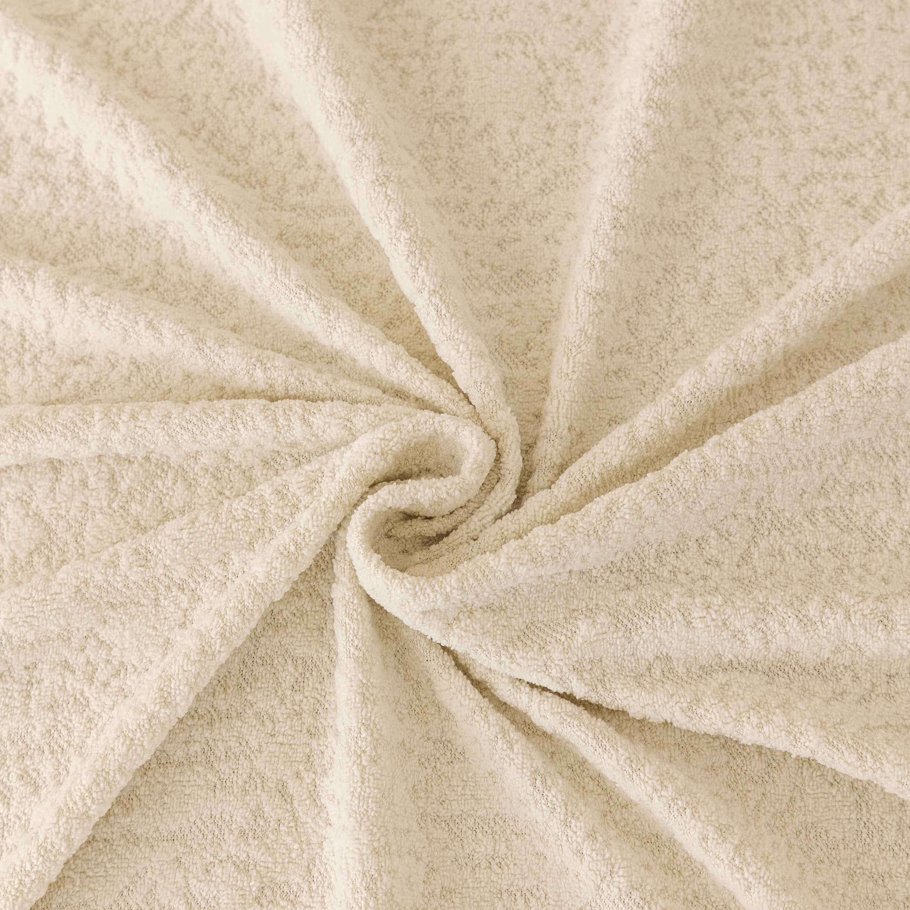 Luxury Sofa Throw Cover with Elegant Ruffled Skirt, Soft Decorative Couch Protector