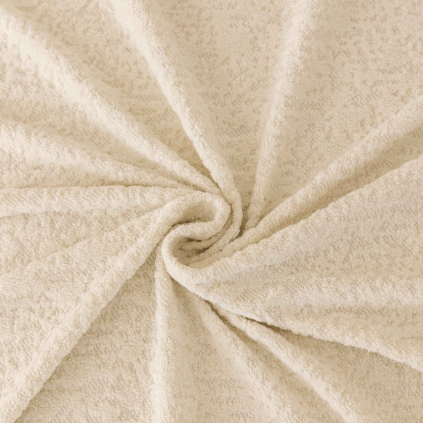 Luxury Sofa Throw Cover with Elegant Ruffled Skirt, Soft Decorative Couch Protector