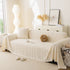 Thick Cozy 3D Cable Sofa Throw Cover, Plush Jacquard Warm Fleece Throw Blanket
