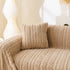 Thick Cozy 3D Cable Sofa Throw Cover, Plush Jacquard Warm Fleece Throw Blanket