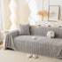 Thick Cozy 3D Cable Sofa Throw Cover, Plush Jacquard Warm Fleece Throw Blanket
