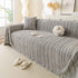 Thick Cozy 3D Cable Sofa Throw Cover, Plush Jacquard Warm Fleece Throw Blanket