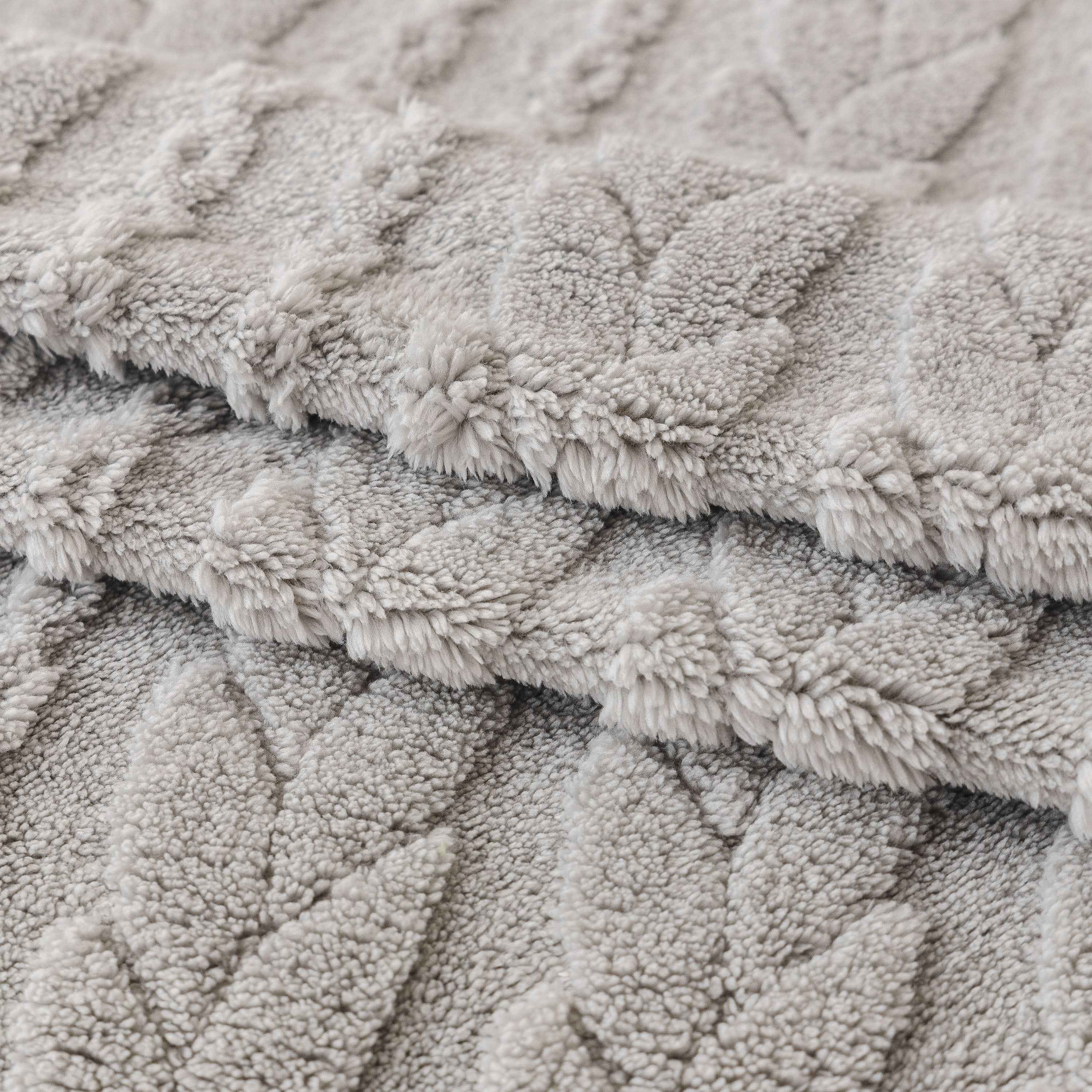 Thick Cozy 3D Cable Sofa Throw Cover, Plush Jacquard Warm Fleece Throw Blanket