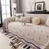 Chenille Couch Throw Cover Decorative Herringbone Sofa Blanket Protector for Couch