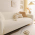 Soft Plush Warm Sofa Cover Stretchable Cozy Velvet Couch Protector for Fall & Winter
