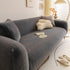Soft Plush Warm Sofa Cover Stretchable Cozy Velvet Couch Protector for Fall & Winter