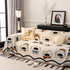Cute Chenille Couch Cover Throw, Cartoon Soft Washable Sofa Cover for Sectional Sofas
