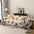 Cute Chenille Couch Cover Throw, Cartoon Soft Washable Sofa Cover for Sectional Sofas