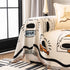 Cute Chenille Couch Cover Throw, Cartoon Soft Washable Sofa Cover for Sectional Sofas