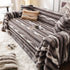 Ultra Soft Faux Fur Couch Cover – Large, Fluffy, and Elegant Sofa Throw Blanket