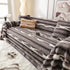 Ultra Soft Faux Fur Couch Cover – Large, Fluffy, and Elegant Sofa Throw Blanket
