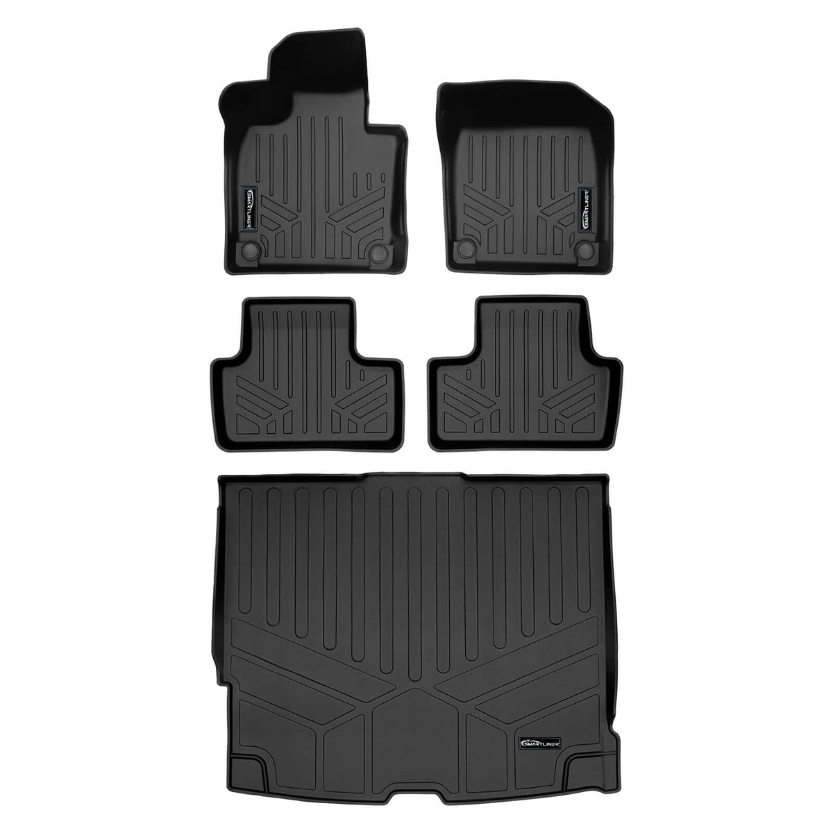 SMARTLINER Custom Fit Floor Liners For 2019-2022 Volvo XC60 (Non-Hybrid Models)