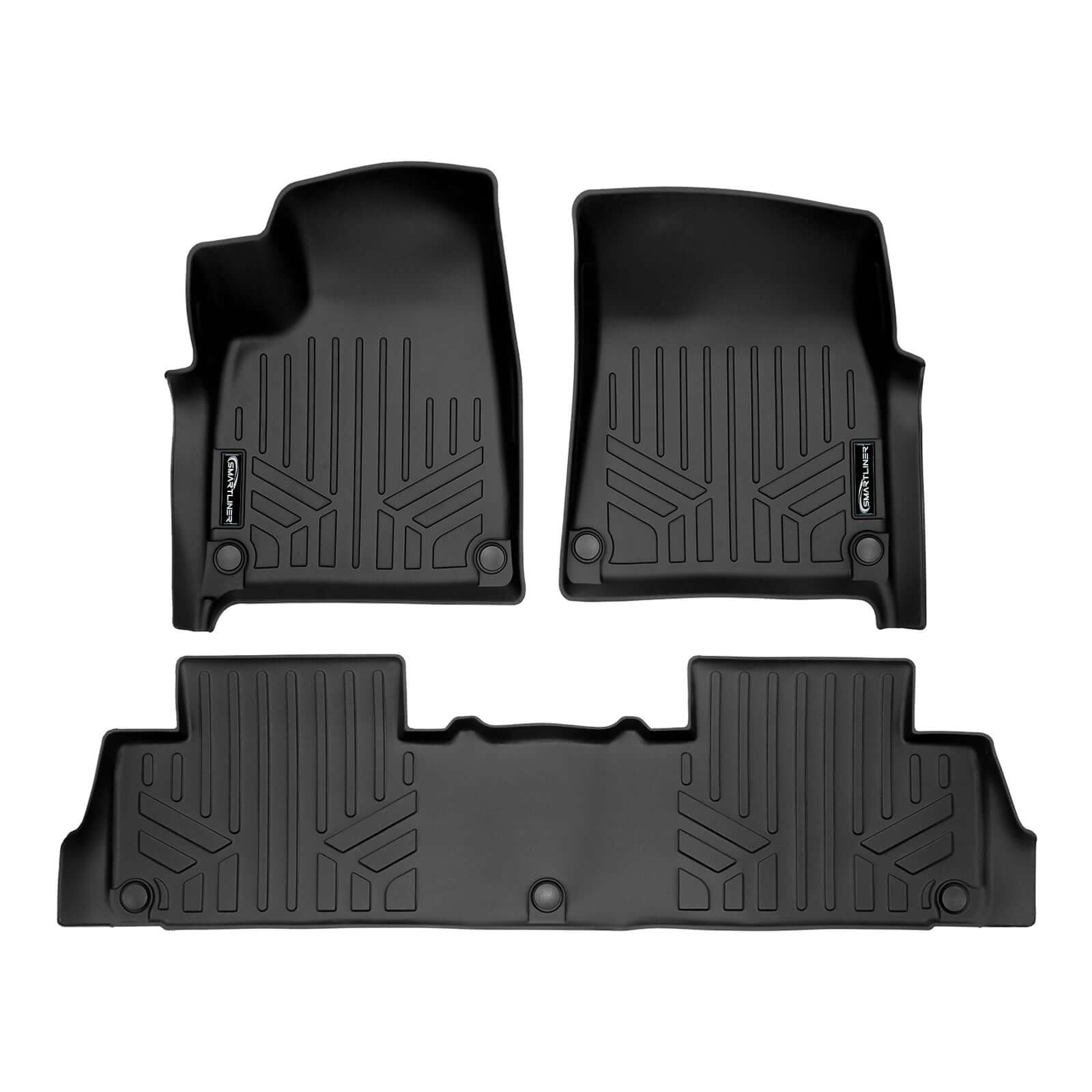 SMARTLINER Custom Fit Floor Liners For 2022-2024 Rivian R1S