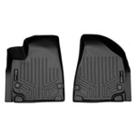 SMARTLINER Custom Fit Black 3 Row Liner Set & Cargo Liner Behind 3rd Row Compatible With 2021-2025 Chrysler Pacifica  (Fits Pinnacle)