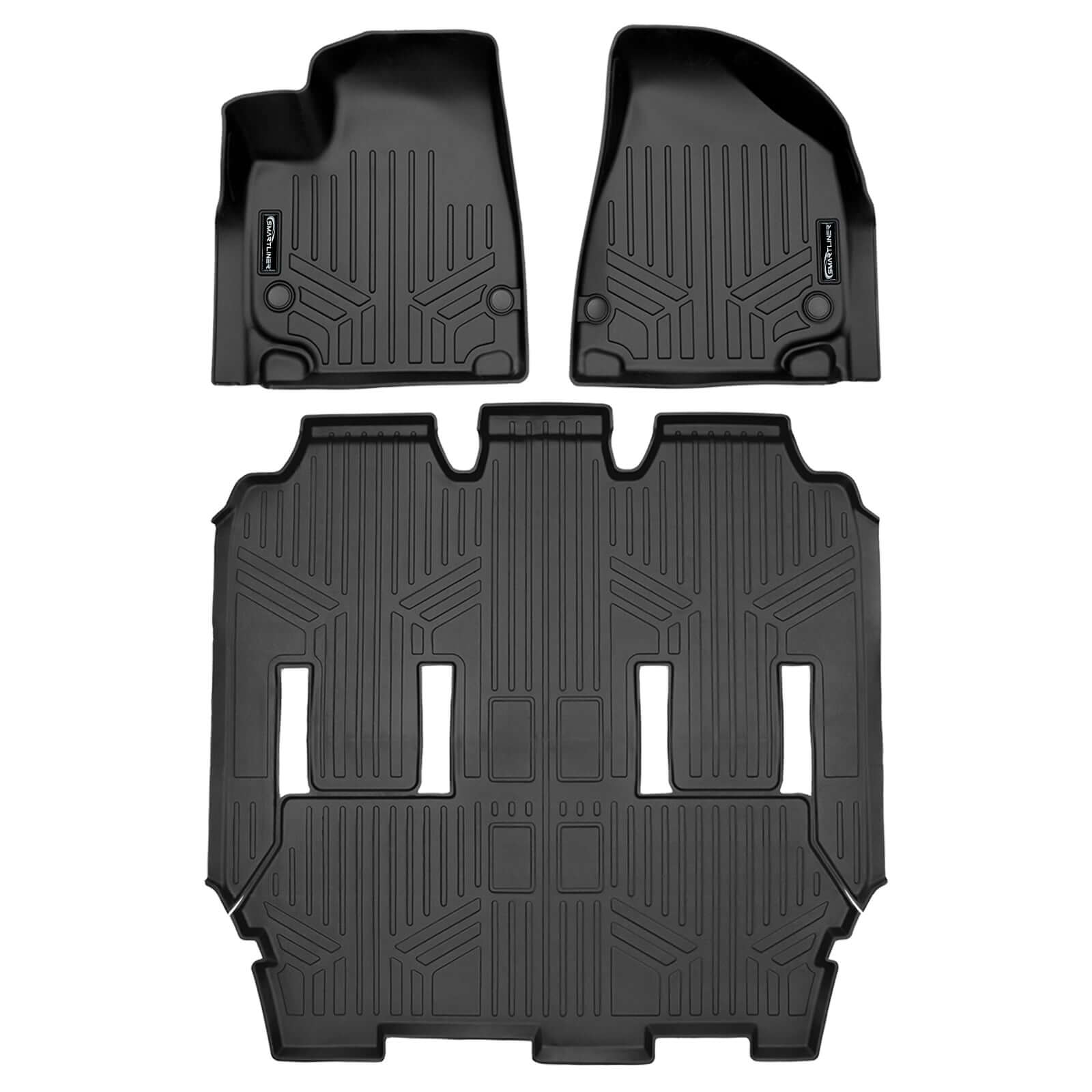 Smart Trim™ Custom Fit Floor Liners For 2024-2025 Pacifica Pinnacle Plug in Hybrid